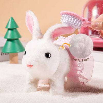 lapin en peluche