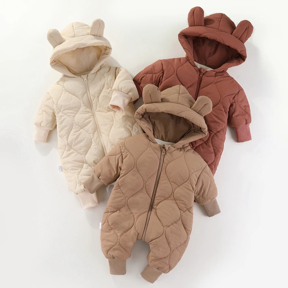 combinaison barboteuse à capuche