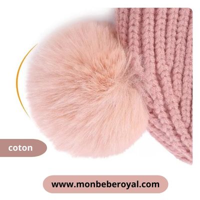 Bonnet et écharpe pour bébé