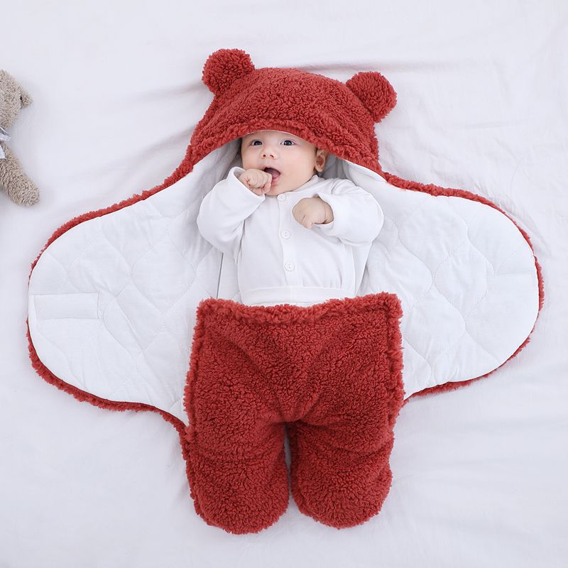 Couvre Bébé Polaire - rouge