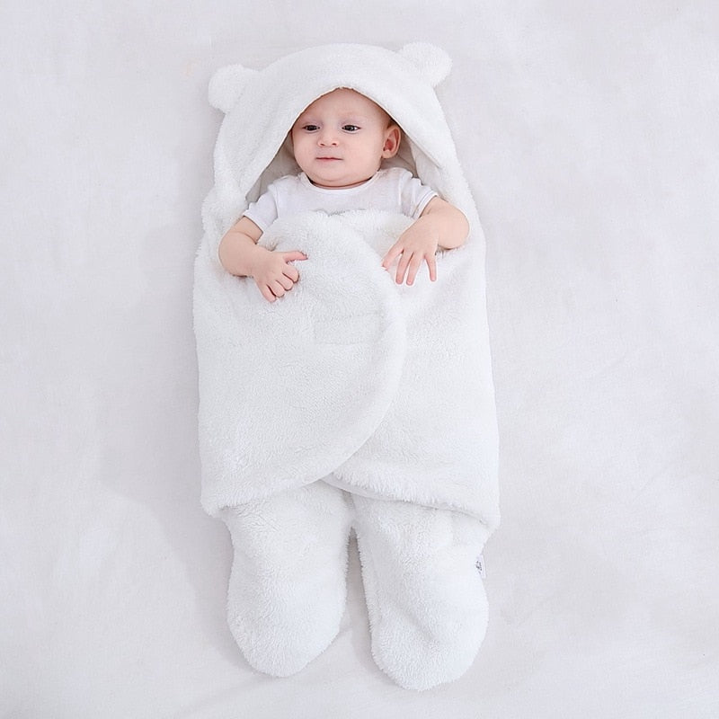 Couvre Bébé Polaire - blanc